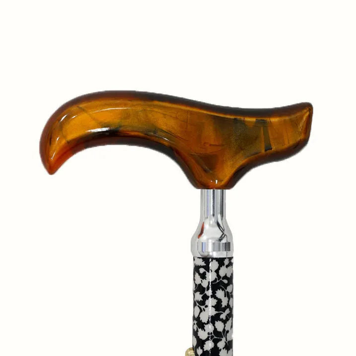 【伸縮&折りたたみ・総柄】SLTステッキ リバティプリント×カラー スリムネック Glenjade