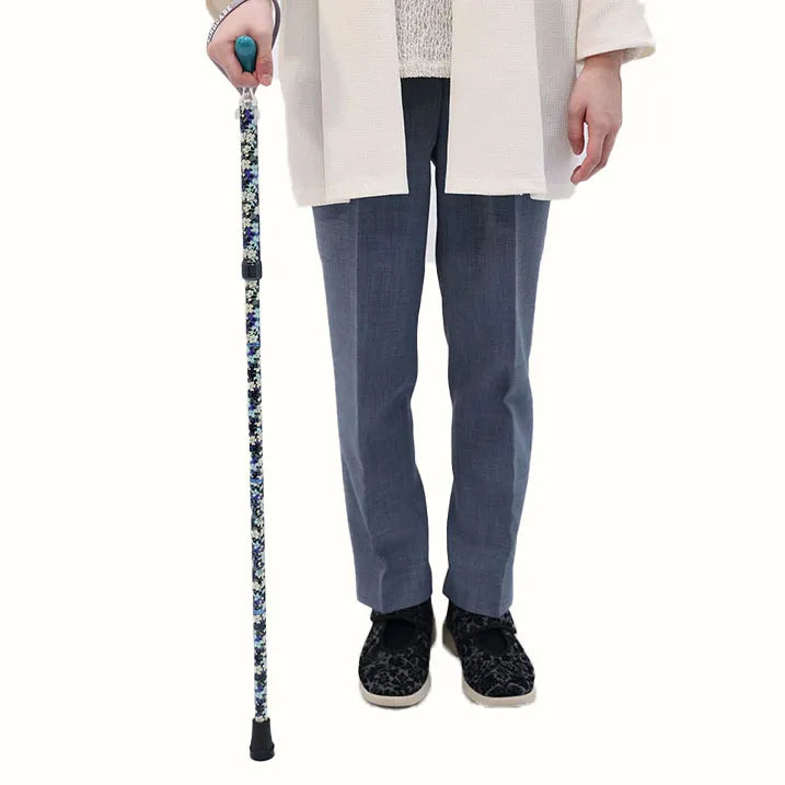 【伸縮&折りたたみ・総柄】LIBERTY 折畳ステッキ KATIE’S