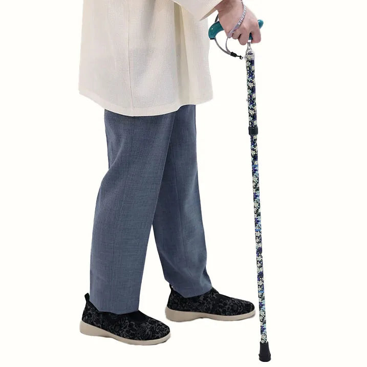 【伸縮&折りたたみ・総柄】LIBERTY 折畳ステッキ KATIE’S