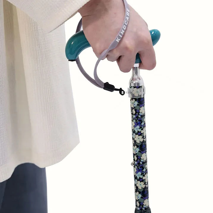 【伸縮&折りたたみ・総柄】LIBERTY 折畳ステッキ KATIE’S