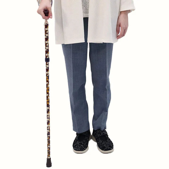 【伸縮&折りたたみ・総柄】LIBERTY 折畳ステッキ KATIE’S