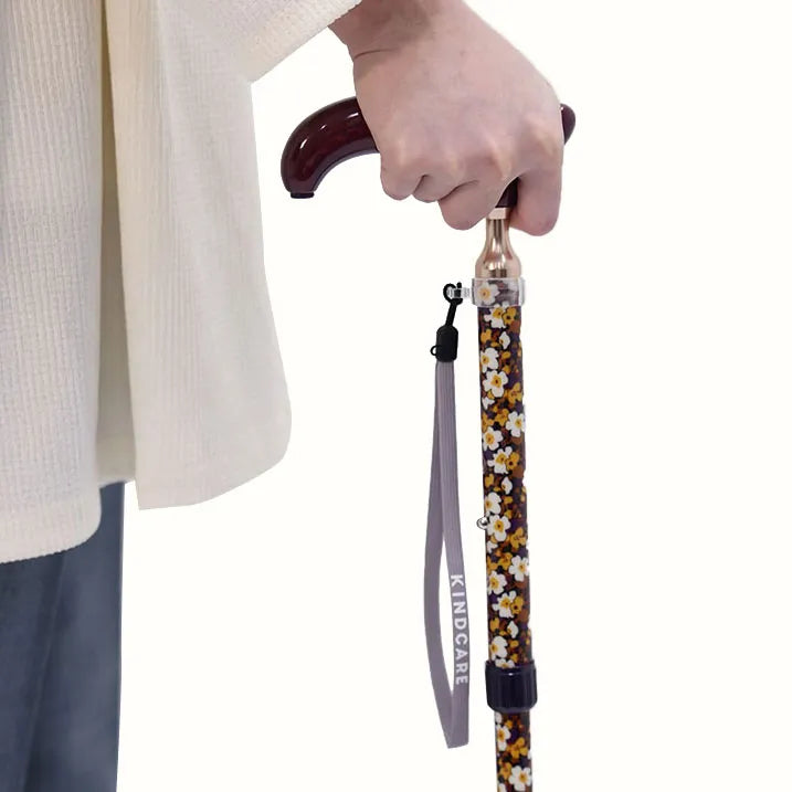 【伸縮&折りたたみ・総柄】LIBERTY 折畳ステッキ KATIE’S