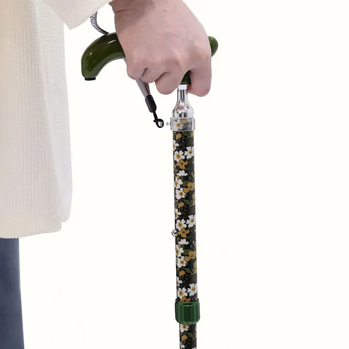 【伸縮&折りたたみ・総柄】LIBERTY 折畳ステッキ KATIE’S