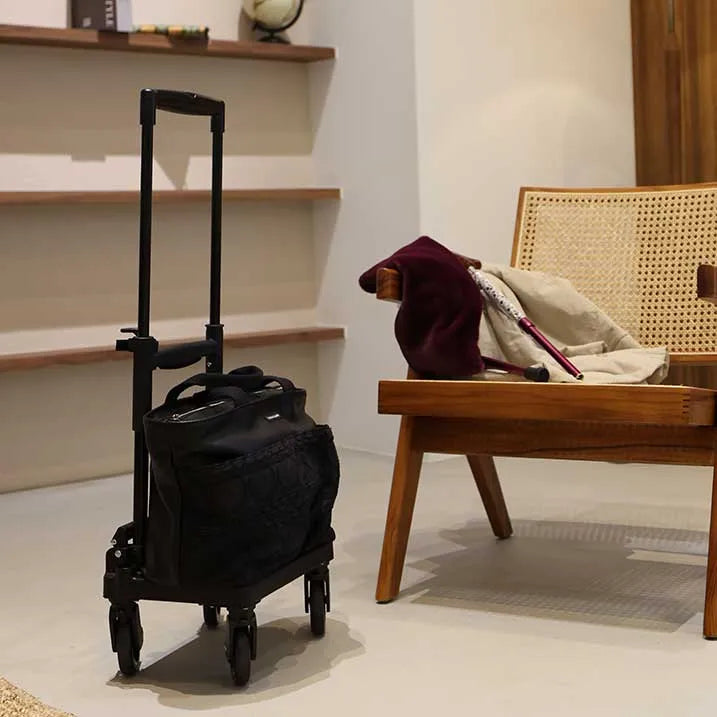 ドットエンブロイダリー トート 横押カート