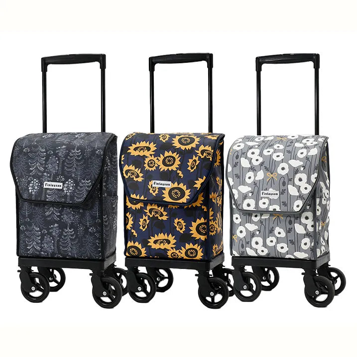 【開口部がフラップ仕様でアイテムの出し入れがスムーズ】Finlayson フラップ 横押しカートTOIVE