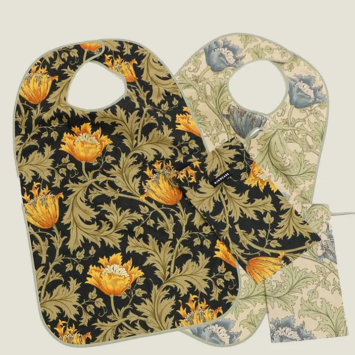 Anemone pattern apron