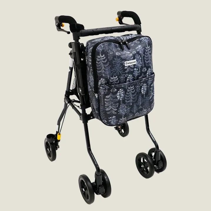 【日本製・おしゃれな北欧柄のシルバーカー】Finlayson ヘルシーワンW SADUSSA