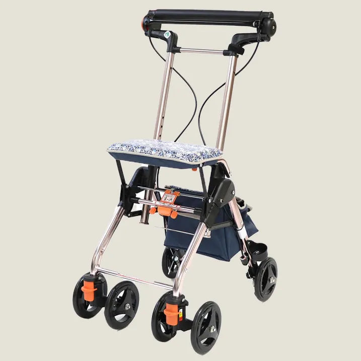 軽快KウォーカーII W リバティプリント ネイビー