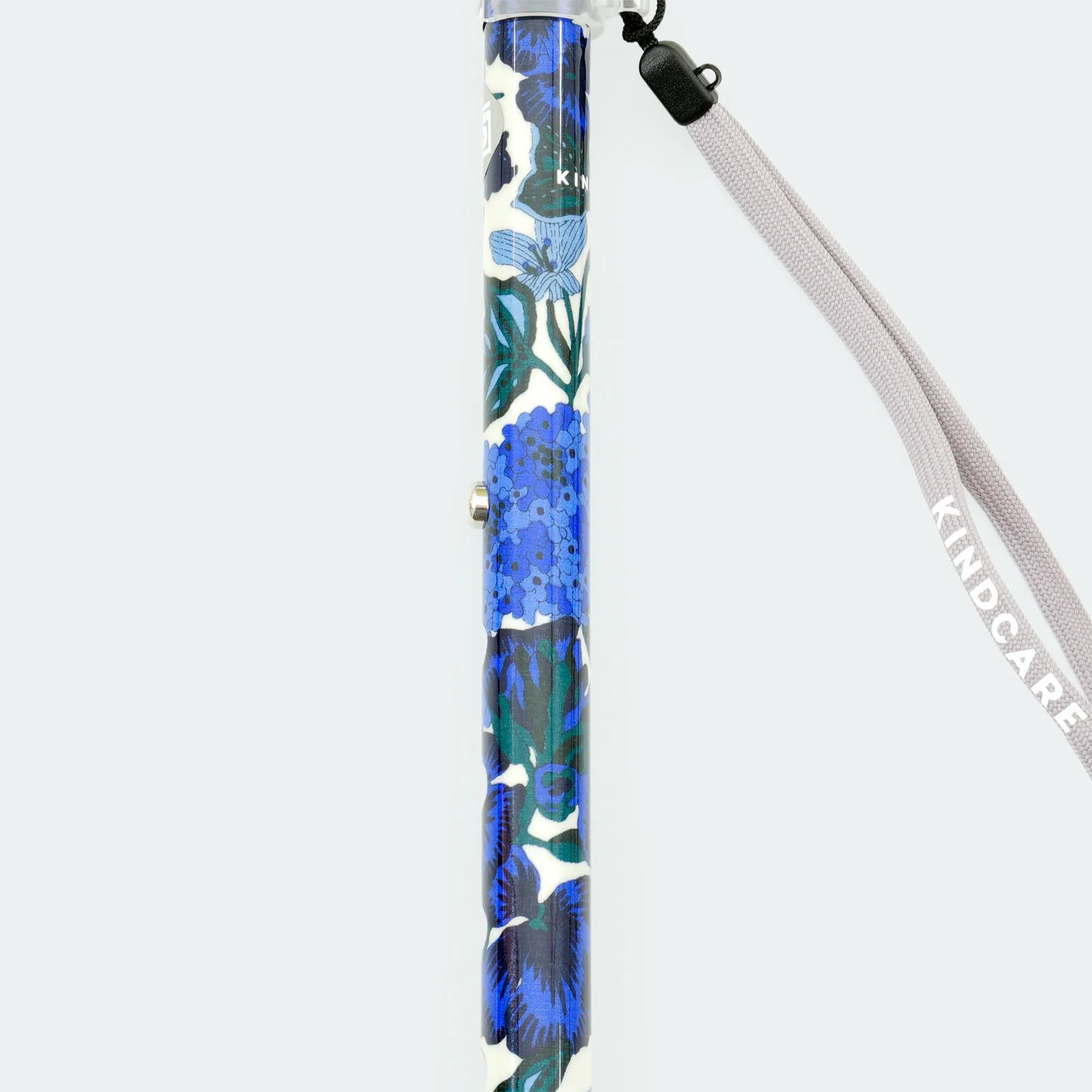 【超軽量の160g・伸縮・上柄】カーボン伸縮ステッキ リバティプリント Edna