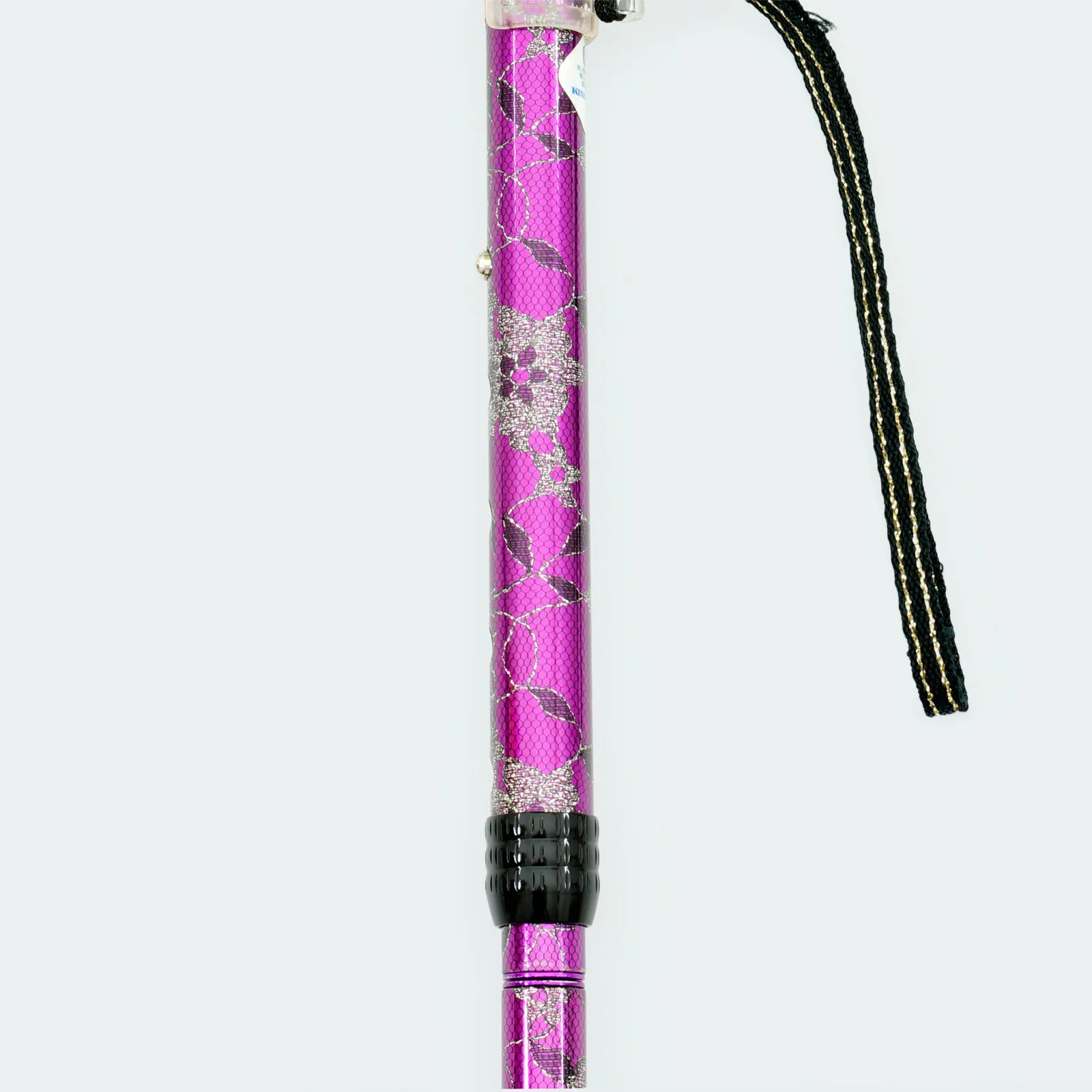 【伸縮&折りたたみ・レース】エレガントステッキ レース花柄