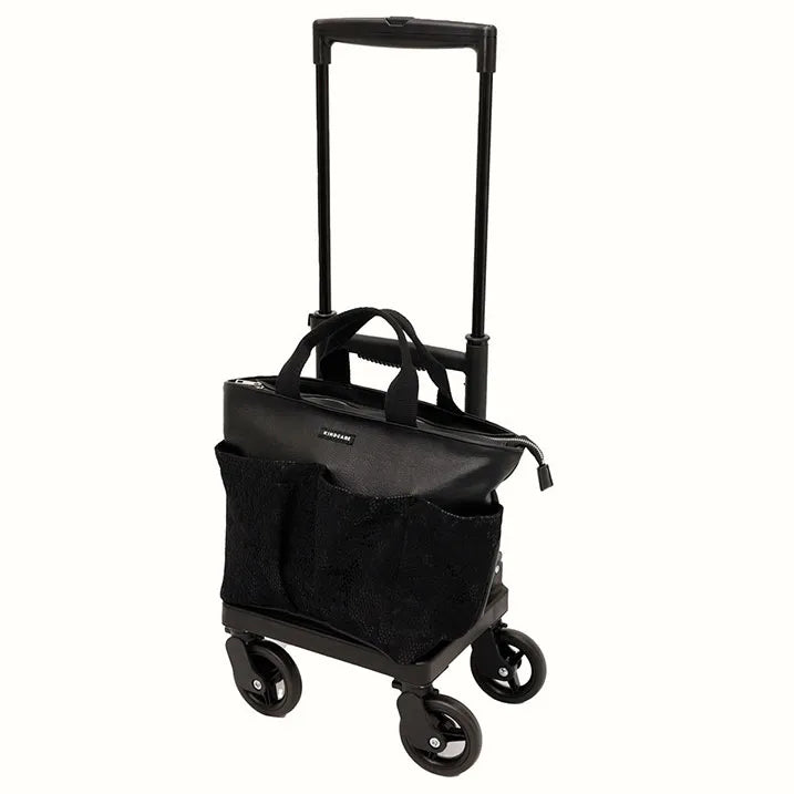 【エレガントな存在感】レースポケットトート 横押カート