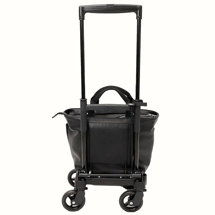 【エレガントな存在感】レースポケットトート 横押カート