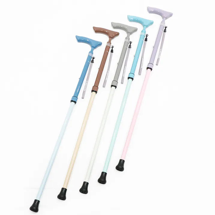 【超轻155克,可伸缩】双色碳纤维伸缩手杖