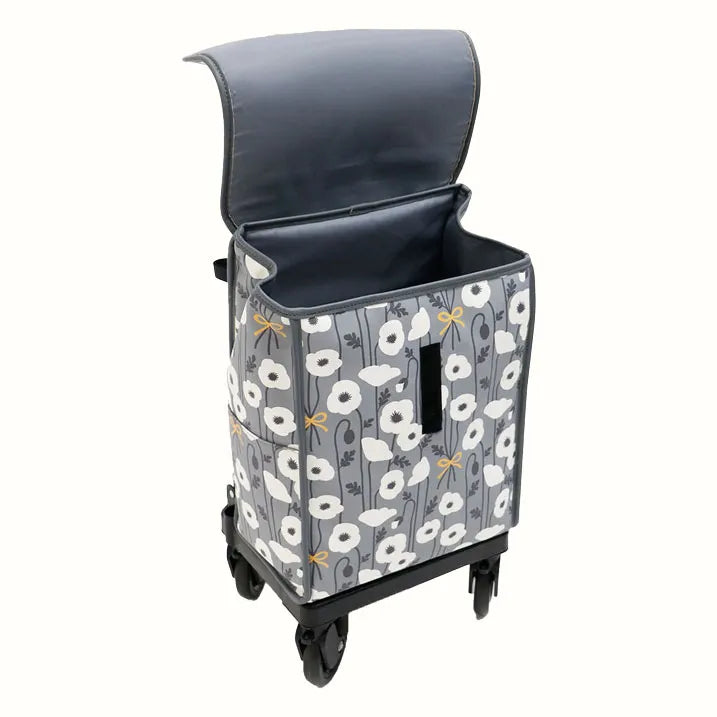 【開口部がフラップ仕様でアイテムの出し入れがスムーズ】Finlayson フラップ 横押しカートTOIVE