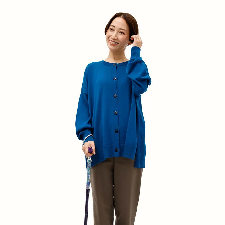 【伸縮&折りたたみ・上柄】SLTステッキ リバティプリント×カラー スリムネック Ciara