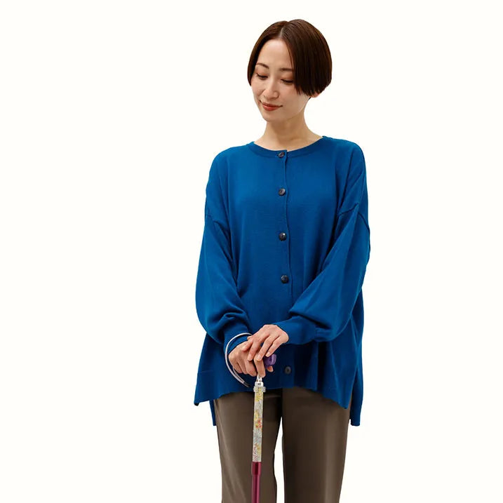 【伸縮&折りたたみ・上柄】SLTステッキ リバティプリント×カラー スリムネック Ciara