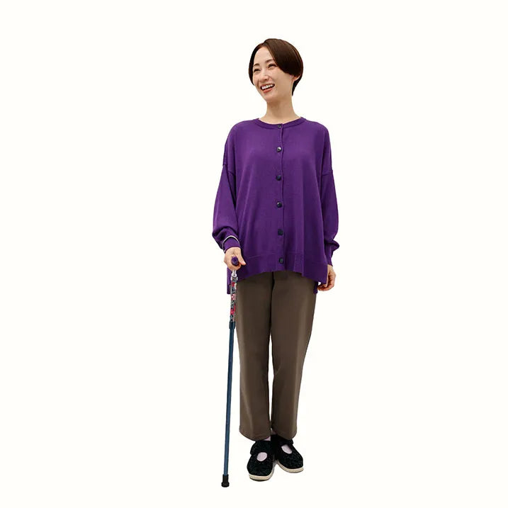 【伸縮&折りたたみ・上柄】SLTステッキ リバティプリント×カラー スリムネック Ciara