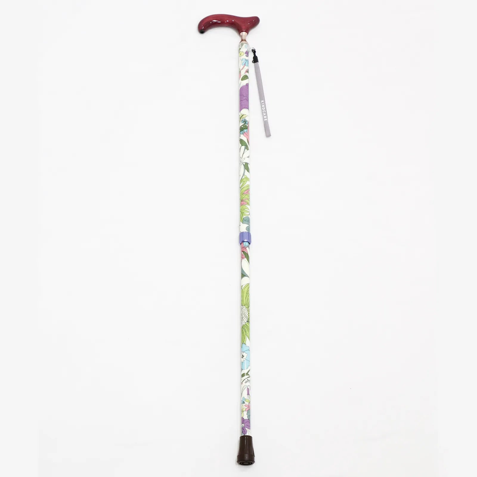 【伸縮・総柄】リバティ 伸縮カラーハンドルステッキ