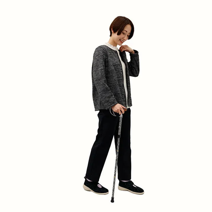 【伸縮&折りたたみ・総柄】SLTステッキ リバティプリント×カラー スリムネック Glenjade