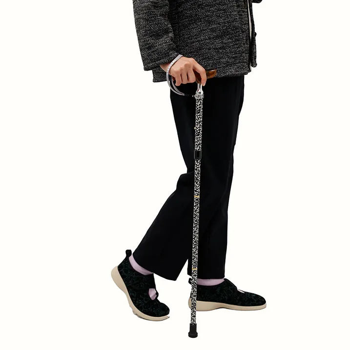 【伸縮&折りたたみ・総柄】SLTステッキ リバティプリント×カラー スリムネック Glenjade