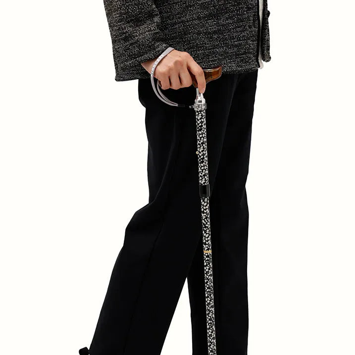 【伸縮&折りたたみ・総柄】SLTステッキ リバティプリント×カラー スリムネック Glenjade