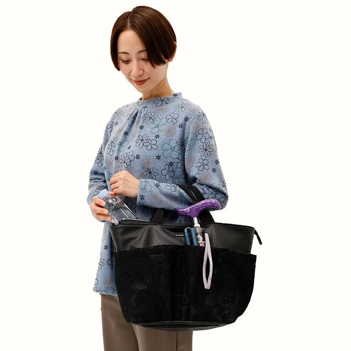 【伸縮&折りたたみ・上柄】SLTステッキ リバティプリント×カラー スリムネック Ciara