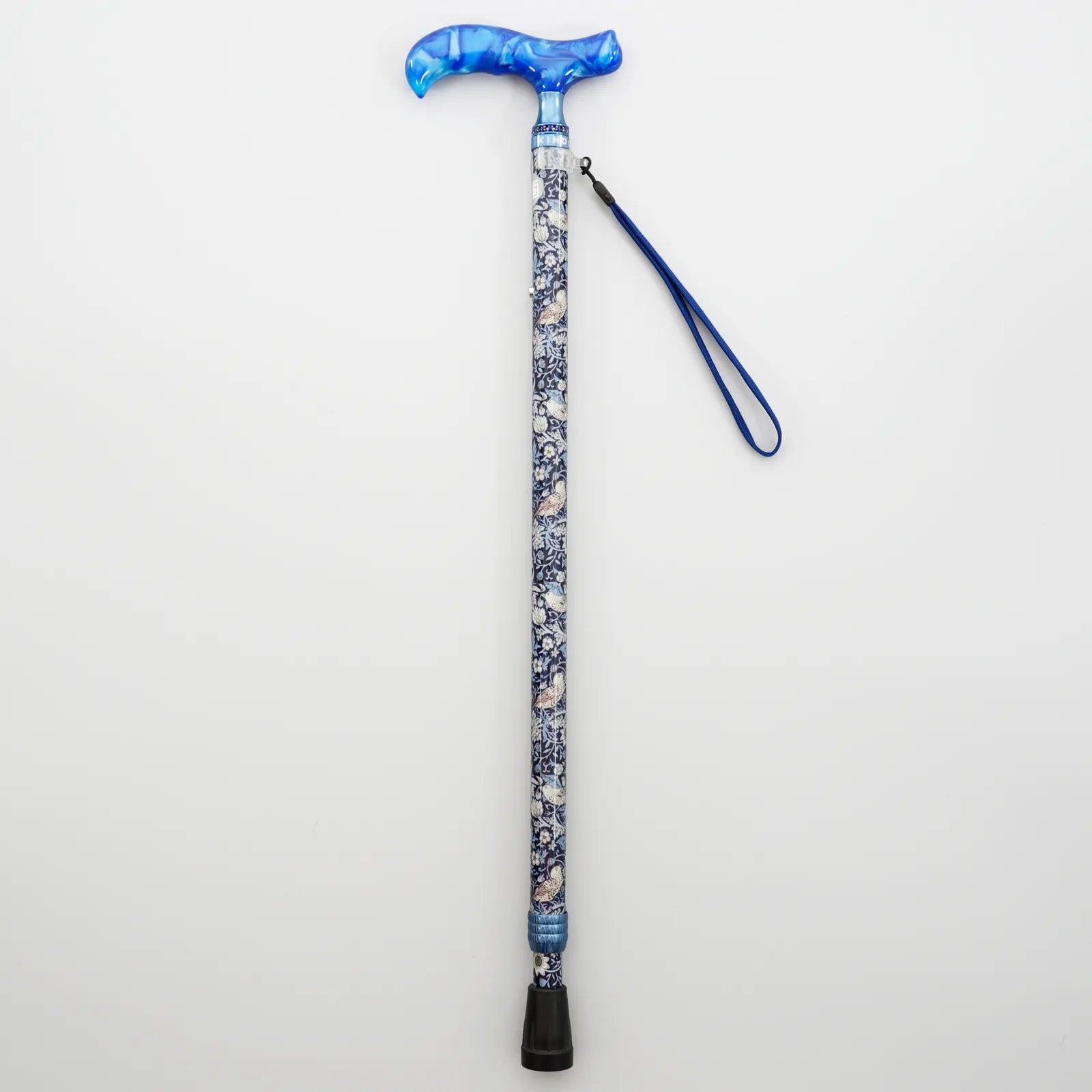 【伸縮・総柄】リバティプリント 伸縮ステッキ エレガント