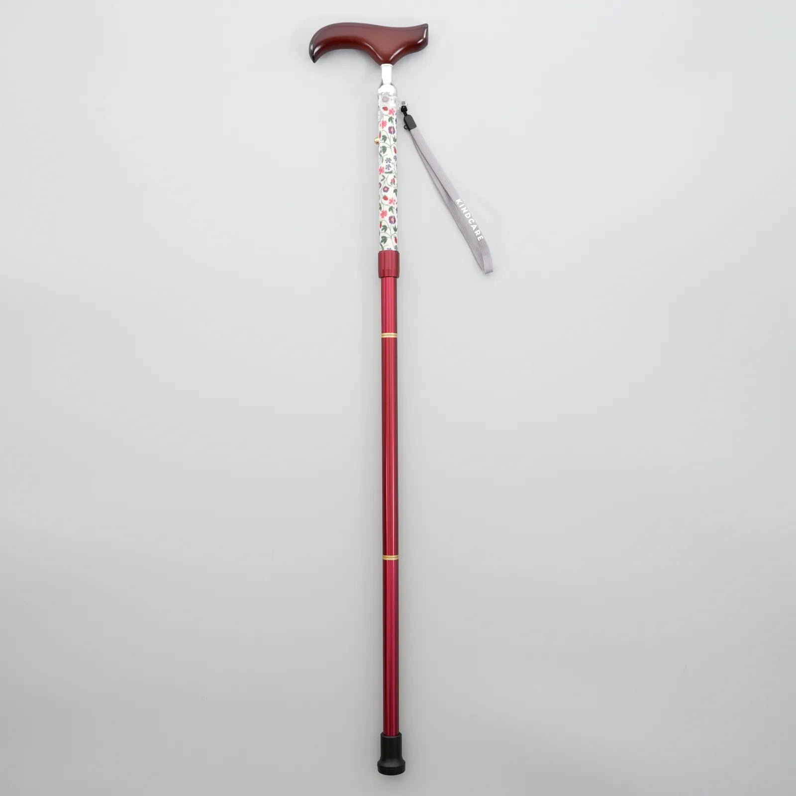 【伸縮&折りたたみ・上柄】SLT折りたたみステッキ リバティプリント Little Mirabelle