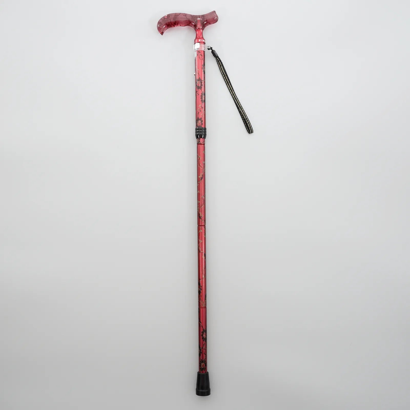【伸縮&折りたたみ・レース】エレガントステッキ レース花柄