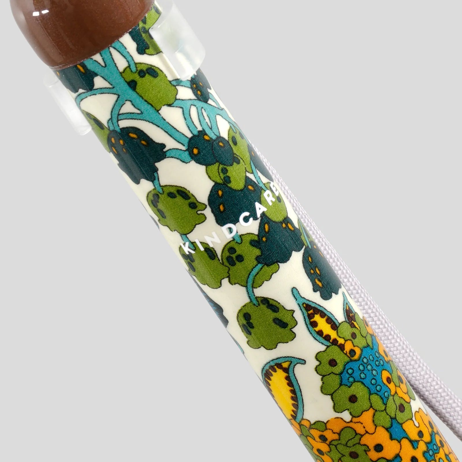 【自立・伸縮・可動式】4点オペレーションステッキ リバティプリント Edna