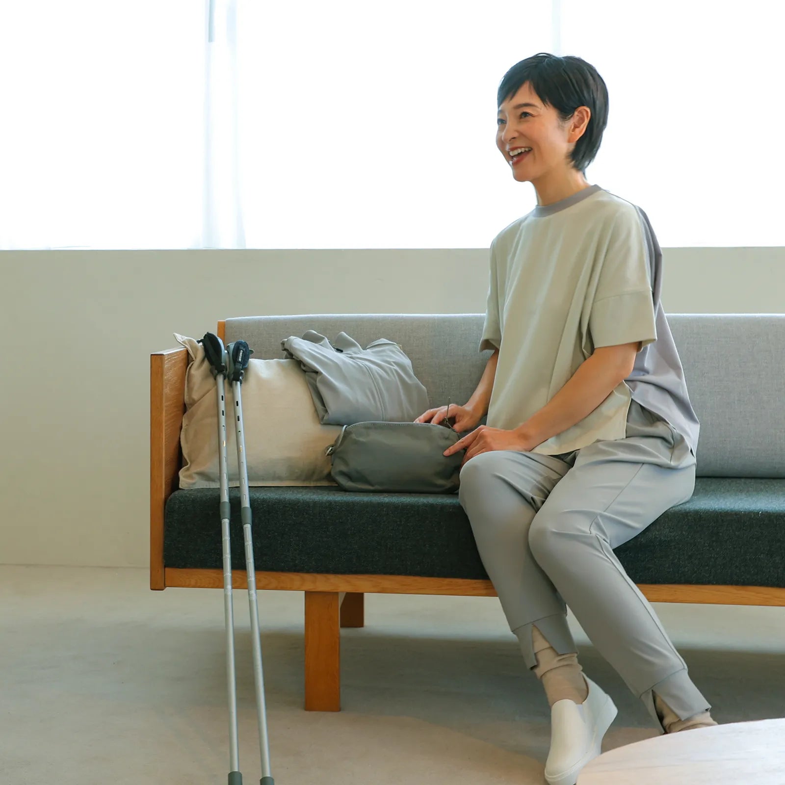 【UVカット・吸水速乾】レディースジョガーパンツ