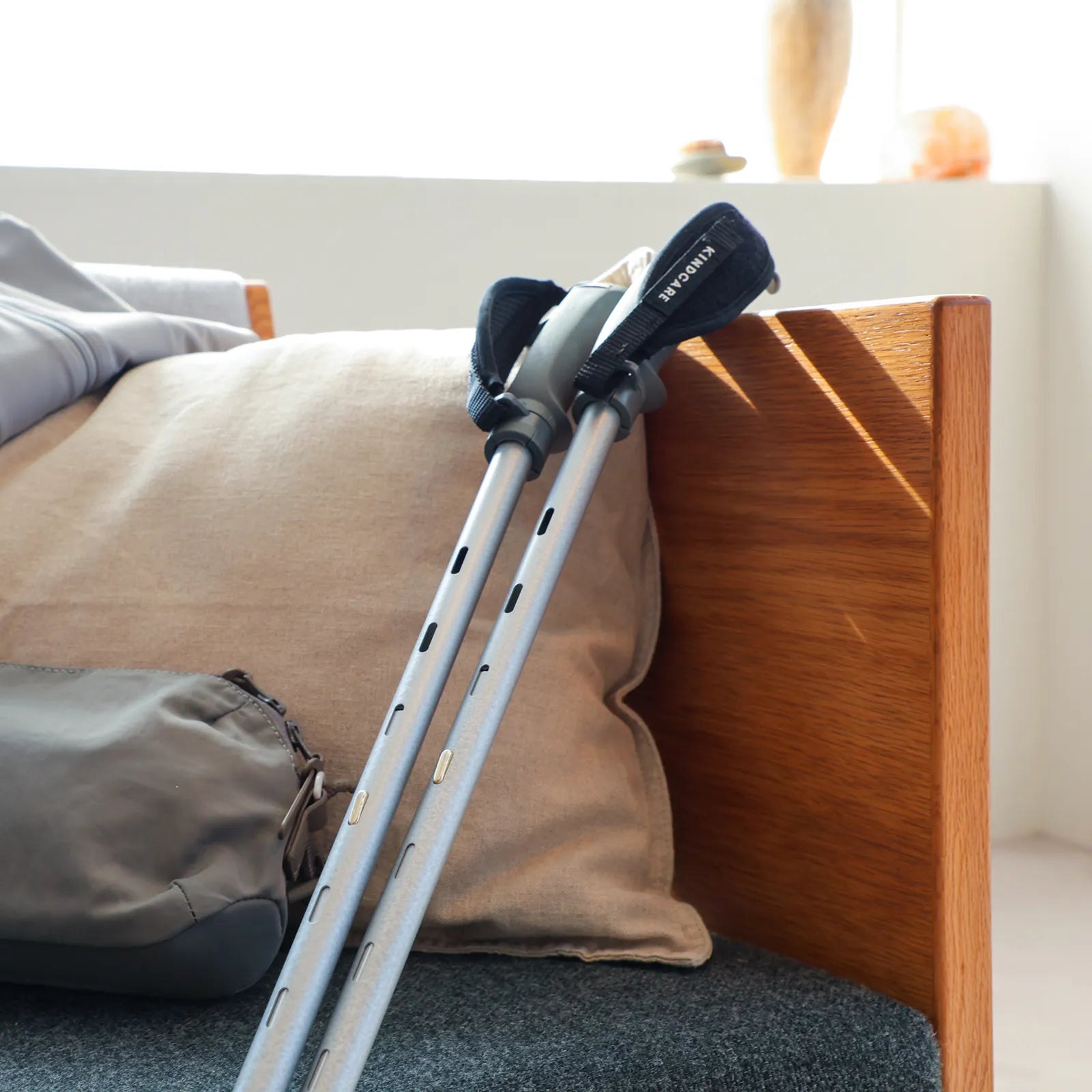 【伸縮・無地】Matte finishウォーキングポール