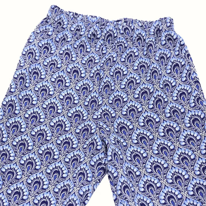 【さらりとした風合いで履き心地抜群】アールヌーヴォープリントパンツ