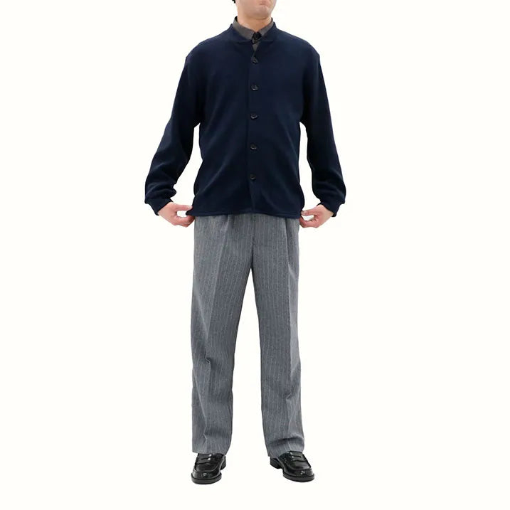 洗える・抗菌防臭加工】バンドカラーシャツ｜KINDCARE