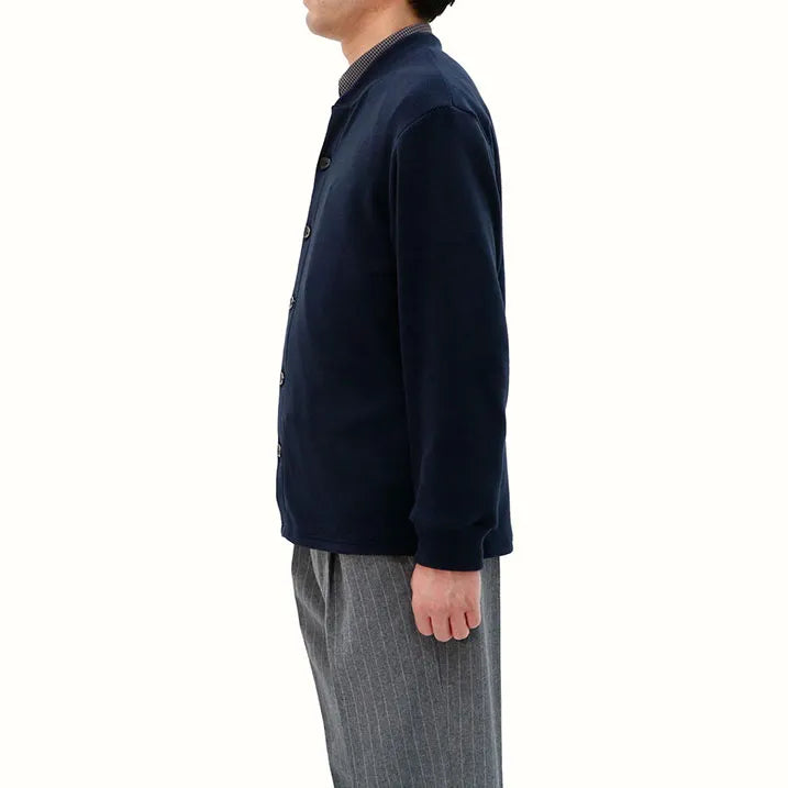 【洗える・抗菌防臭加工】バンドカラーシャツ