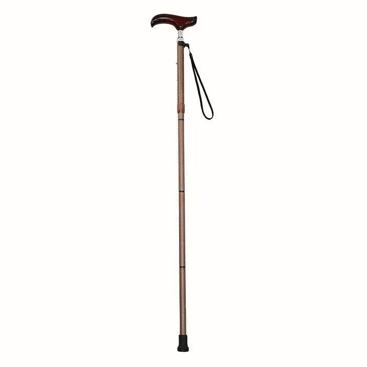 【伸縮&折りたたみ】SLTステッキ アルミ格子柄