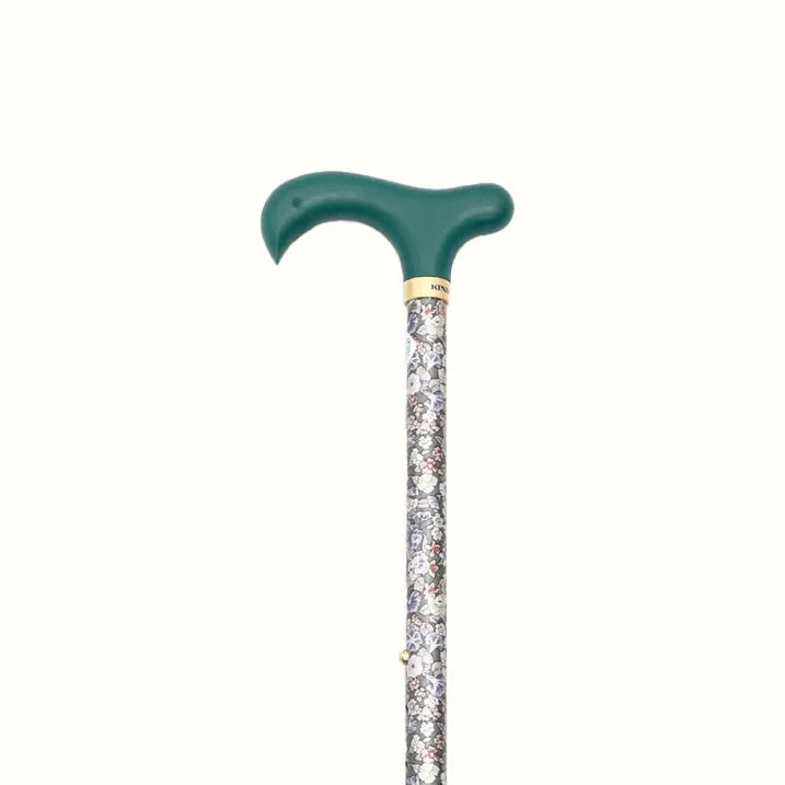 【伸縮・総柄】華やかフィットステッキ 伸縮