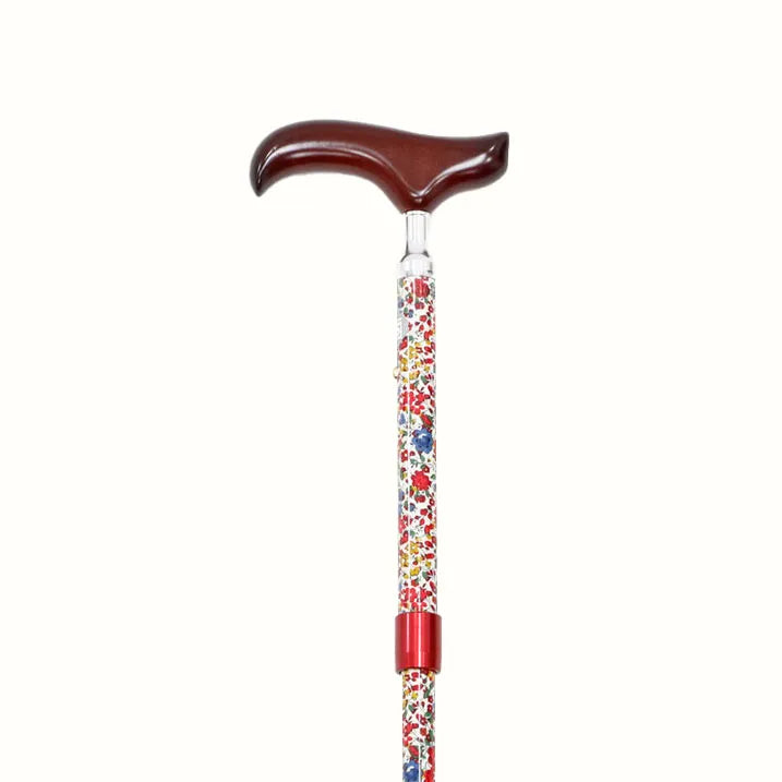 【伸縮&折りたたみ・総柄】SLTステッキ リバティプリント スリムネック Emma and Georgina