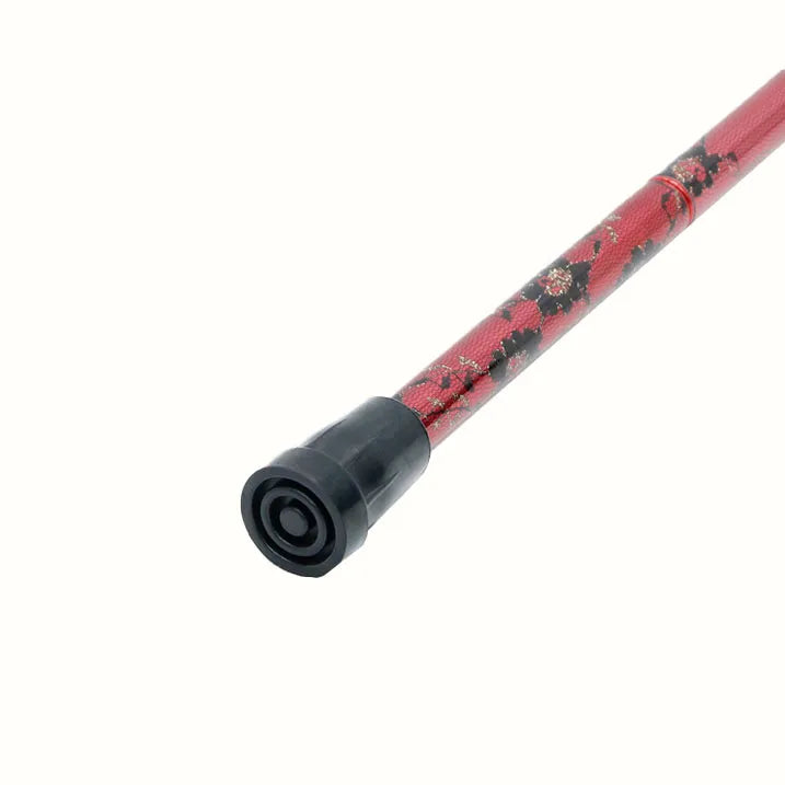 【伸縮&折りたたみ・レース】エレガントステッキ レース花柄