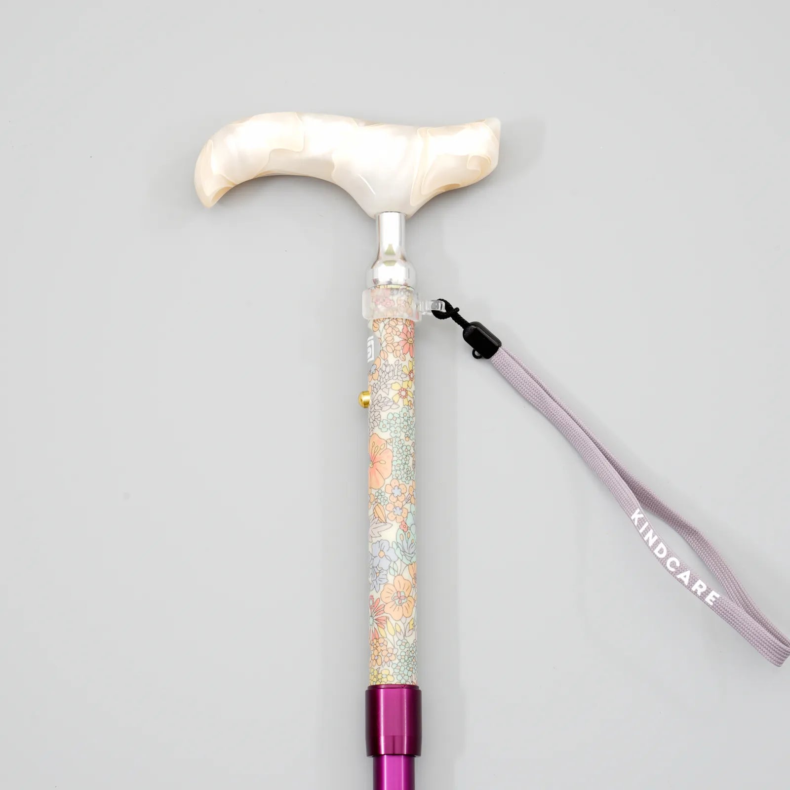 【伸縮&折りたたみ・上柄】SLT折りたたみステッキ リバティプリント Margaret Annie