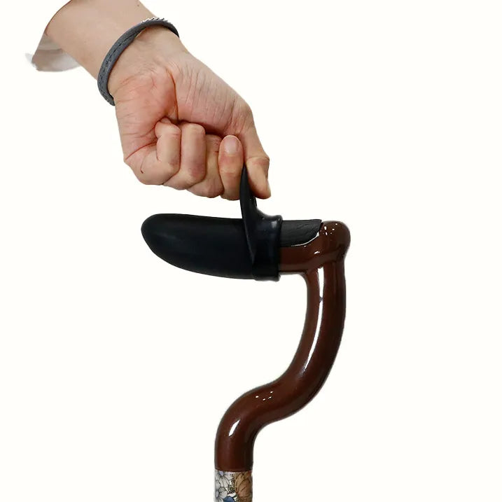 4点フラットグリップステッキ用グリップカバー
