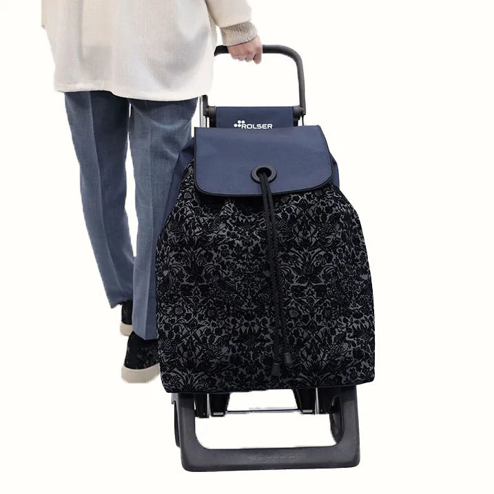 【軽量なのに大容量・大きめタイヤで静かな走行】ROLSER FPリバティ GRAY