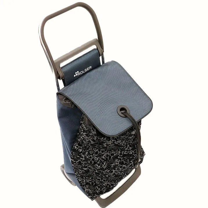 【軽量なのに大容量・大きめタイヤで静かな走行】ROLSER FPリバティ GRAY