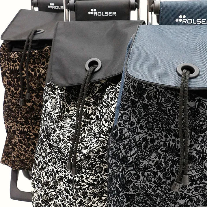 【軽量なのに大容量・大きめタイヤで静かな走行】ROLSER FPリバティ GRAY