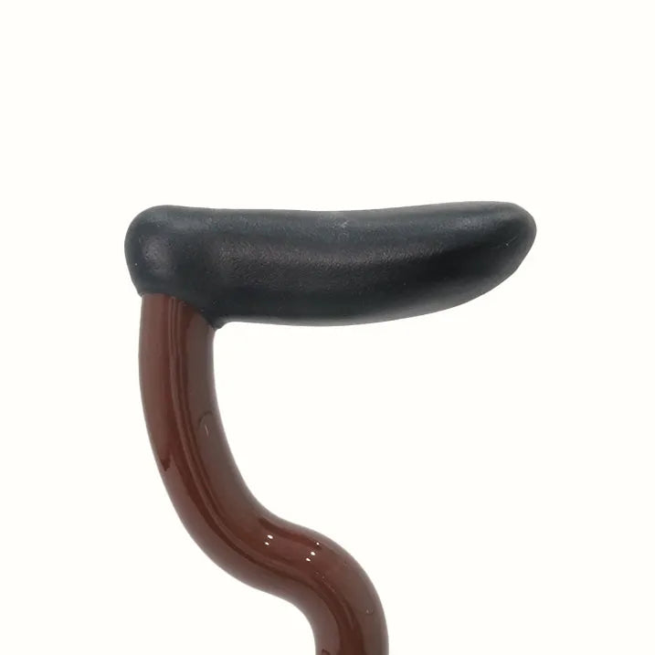 Grip cover for 4-point flat grip walking sticks