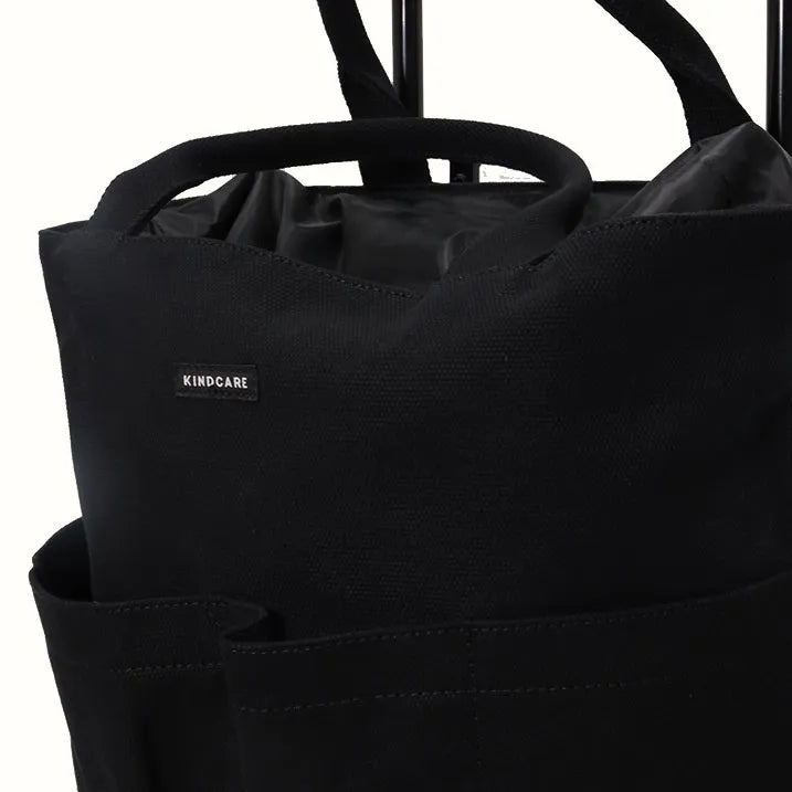 【巾着トートだからアイテムの出し入れがスムーズ】ユーティリティトート 横押カート