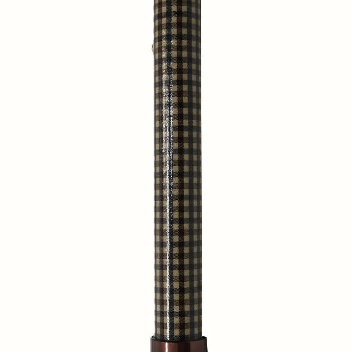 【ロングサイズ・伸縮&折りたたみ・総柄】SLT折りたたみステッキ クラシカルチェック