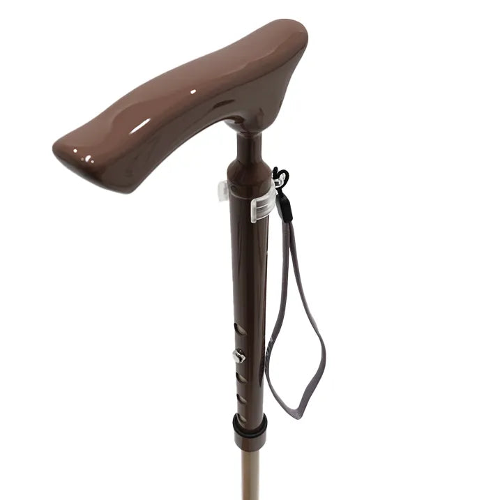 【超轻155克,可伸缩】双色碳纤维伸缩手杖