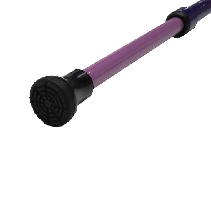 【伸縮・無地】2トーン アルミ伸縮ステッキ