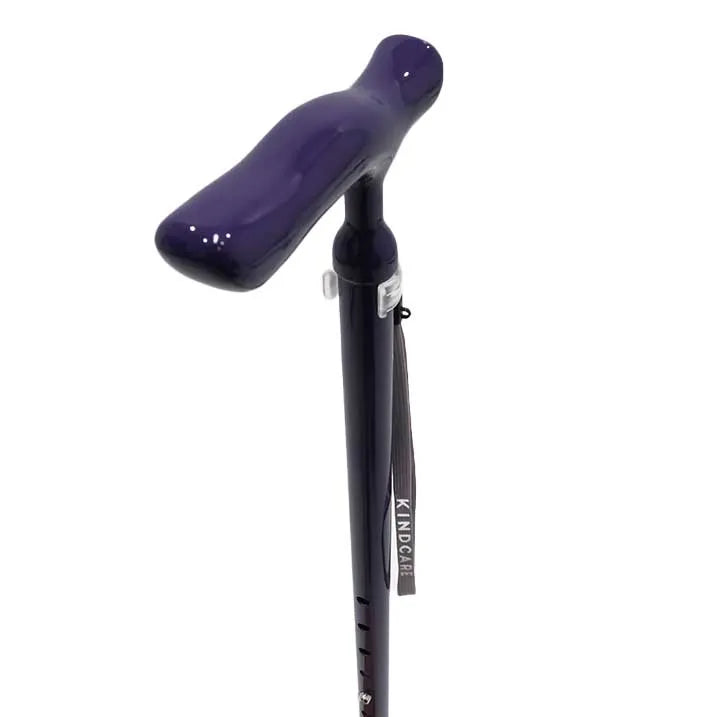 【伸縮・無地】2トーン アルミ伸縮ステッキ